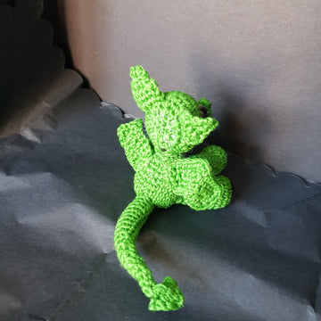 Crochet Dragon keyring/car accessory