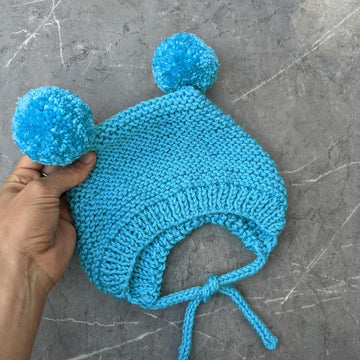 Knit Baby Bonnet