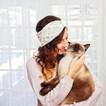 Traveling Vine Knit Earwarmer