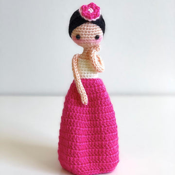 Hana in a Hanbok, International Doll (Korean)