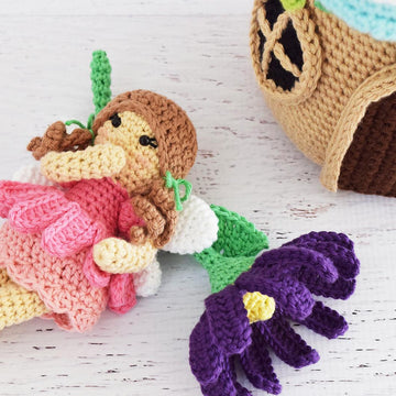 Petunia the Garden Fairy & Her Mushroom House