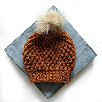 The Puff & Pom Beanie
