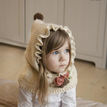 Amelia hooded cowl