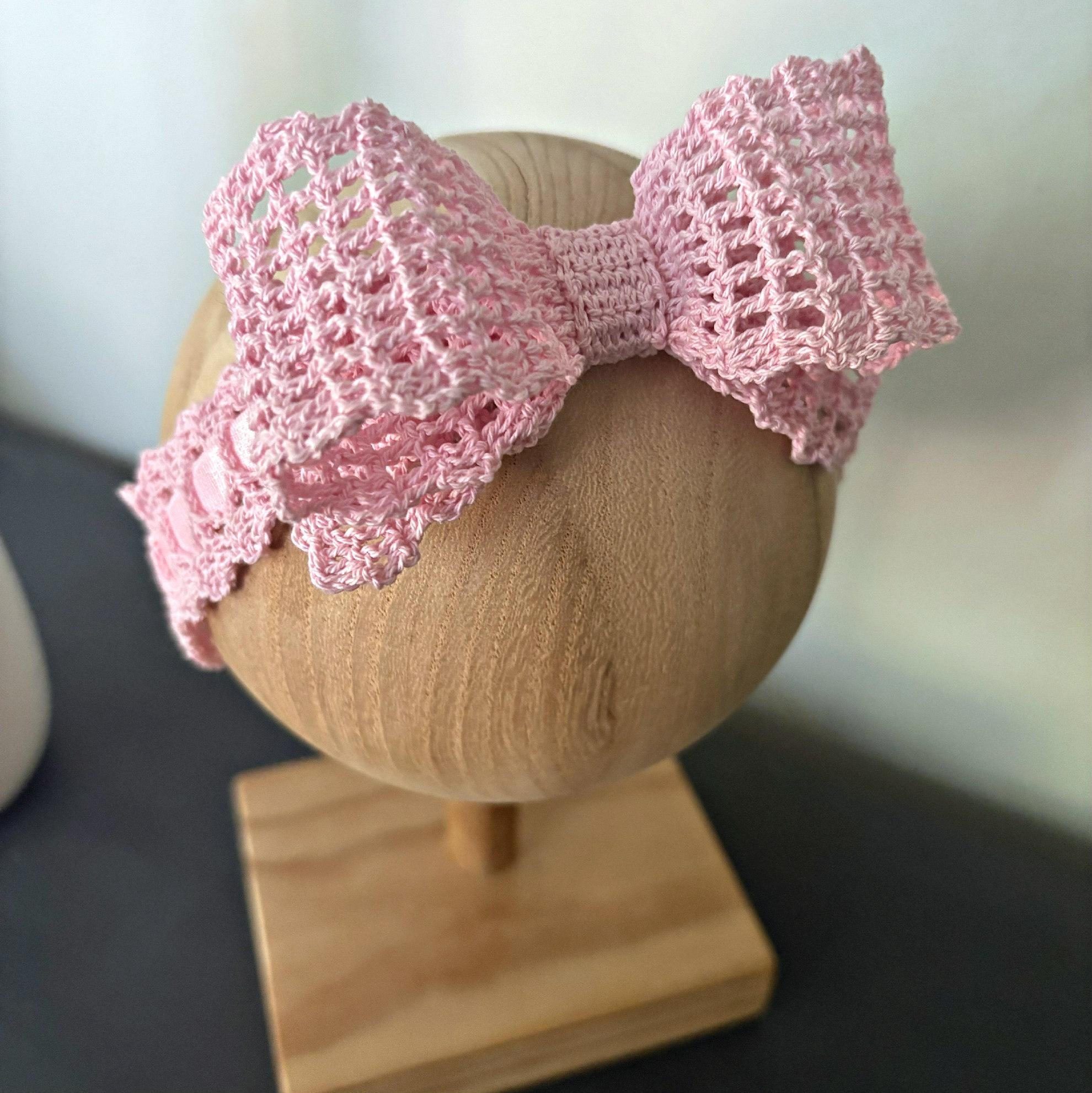 Baby Headband and Shoes with Bows