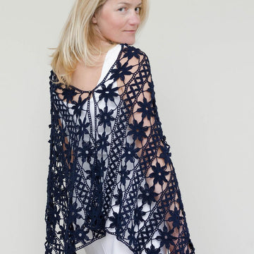 Flower Shawl Many Ways to Wear