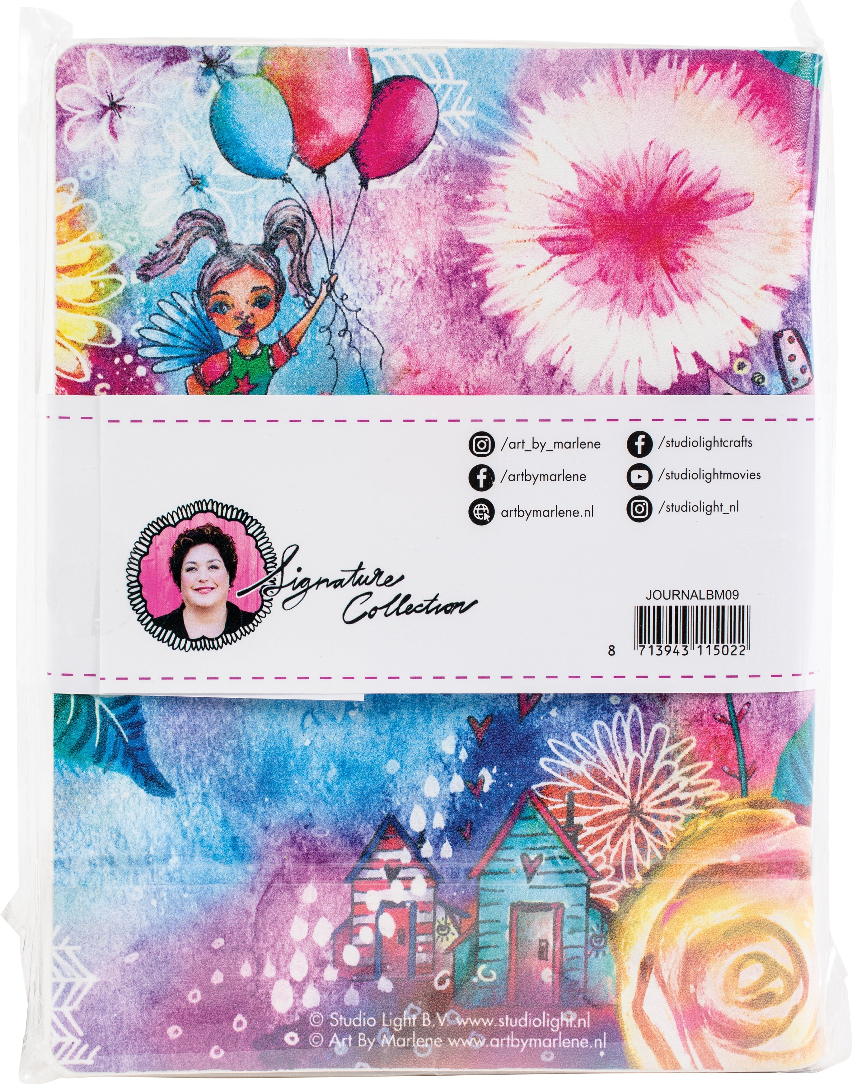 Studio Light Art By Marlene 5.0 Ringbinder Art Journal - 5.70"X7.5"