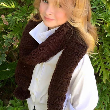 The Riley Pom Pom Scarf