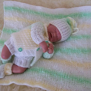 Pattern #48 Early Baby Layette for 14-16" Reborn Dolls