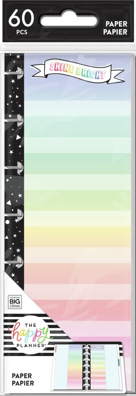 Happy Planner Mini Half Sheet Fill Paper 60/Pkg - Everyday