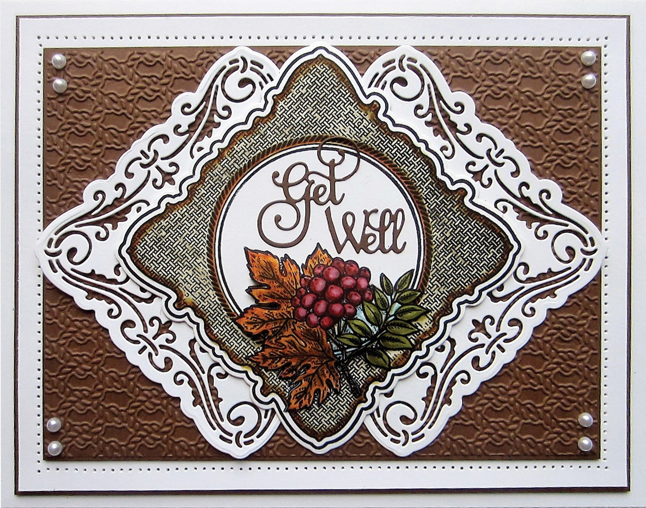 Creative Expressions Stamps To Die For By Sue Wilson - Abigail's Autumn Berries