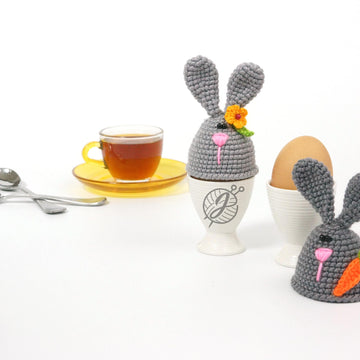Bunny egg warmers