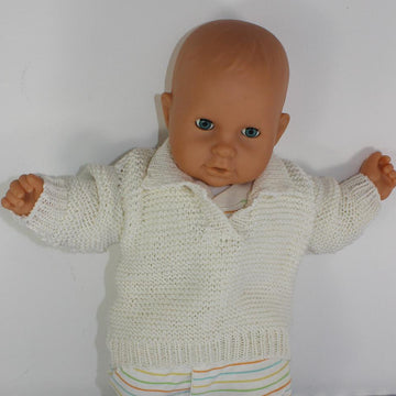 Baby Garter Stitch Sweater