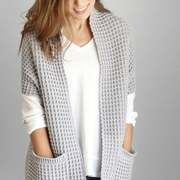 Watson Waffle Cardigan