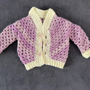 Granny Stitch Baby Cardigan