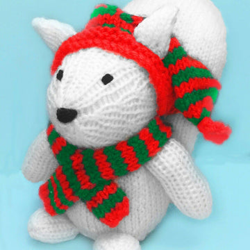 Christmas Arctic Fox