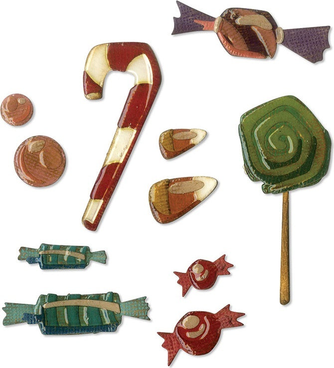 Sizzix Thinlits Dies By Tim Holtz - Sweet Treats