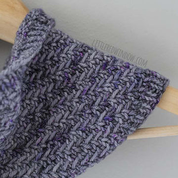 Hazel Herringbone Cowl