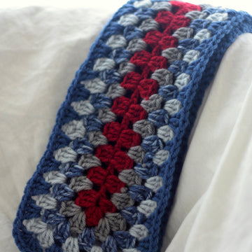 Granny Stripe Scarf