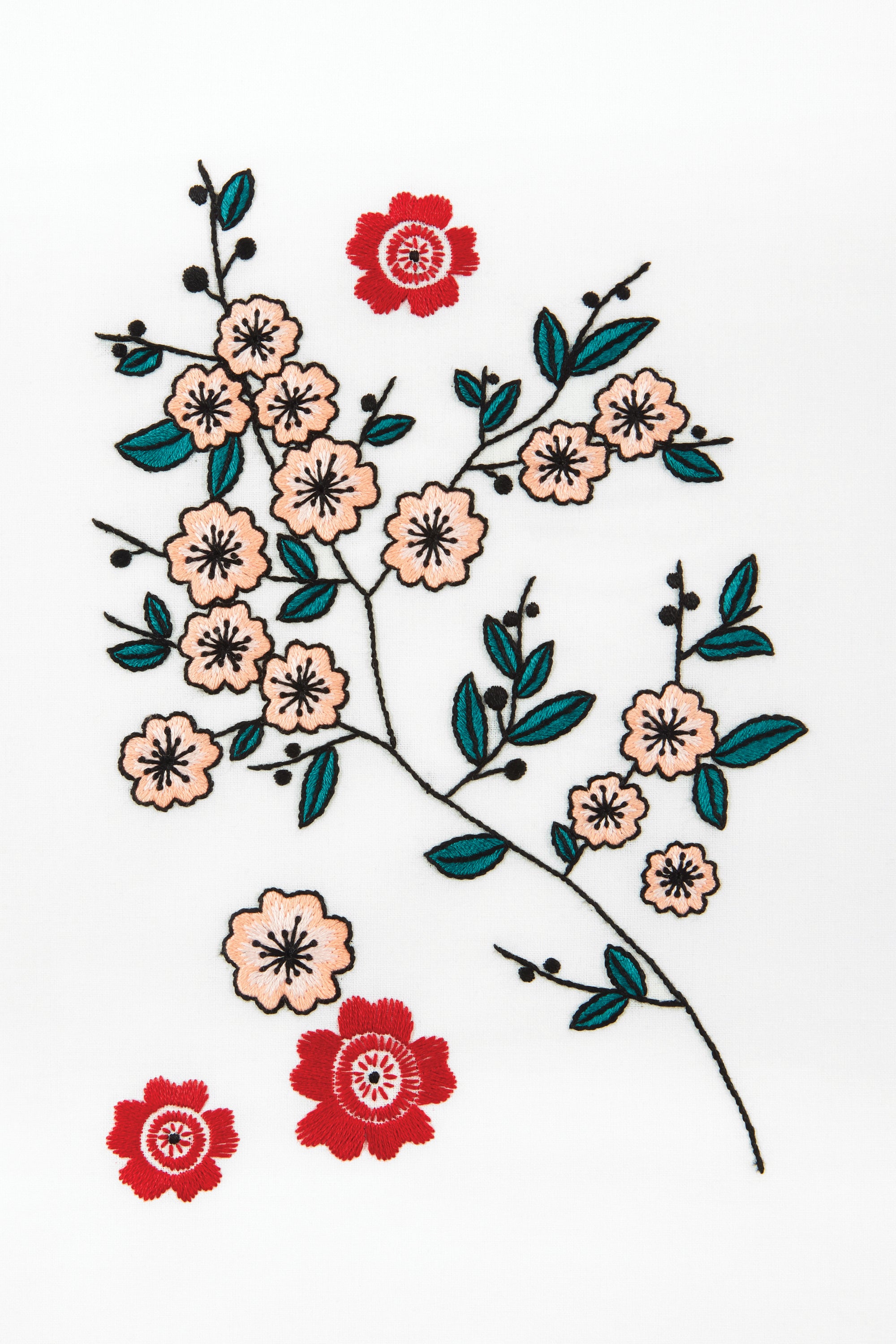Cherry Blossom in DMC - PAT0015 -  Downloadable PDF