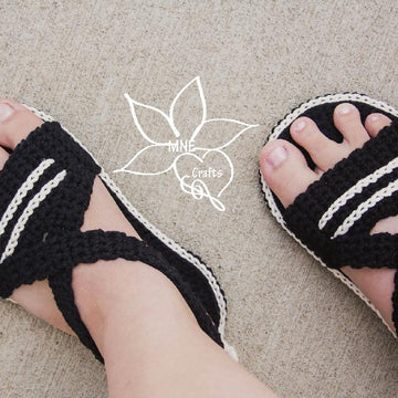 Criss-Cross Sandals - Women