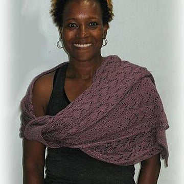 K526-Fuchsia Keyhole Wrap