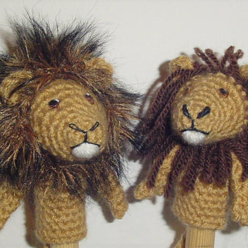 Lion Finger Puppet