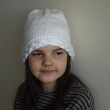Cable Brim Hat
