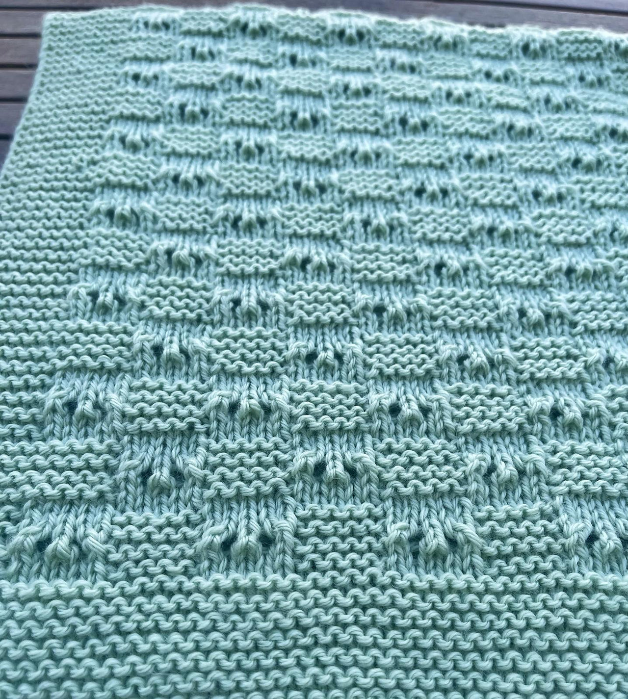 Happy Block Blanket