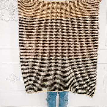 Houndstooth Baby Blanket