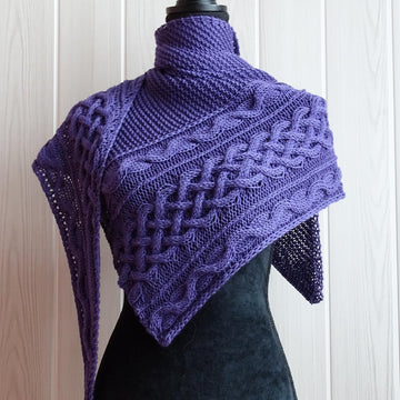 Morgan shawl