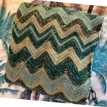 September Shades Zig-Zag Cushion Cover