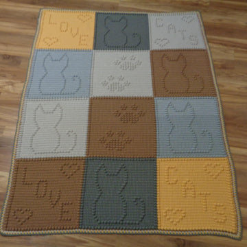 Love Cats Blocks