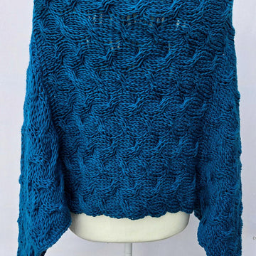 Deep Ocean Poncho