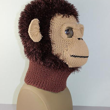 Toddler Child and Adult Monkey Mask Balaclava