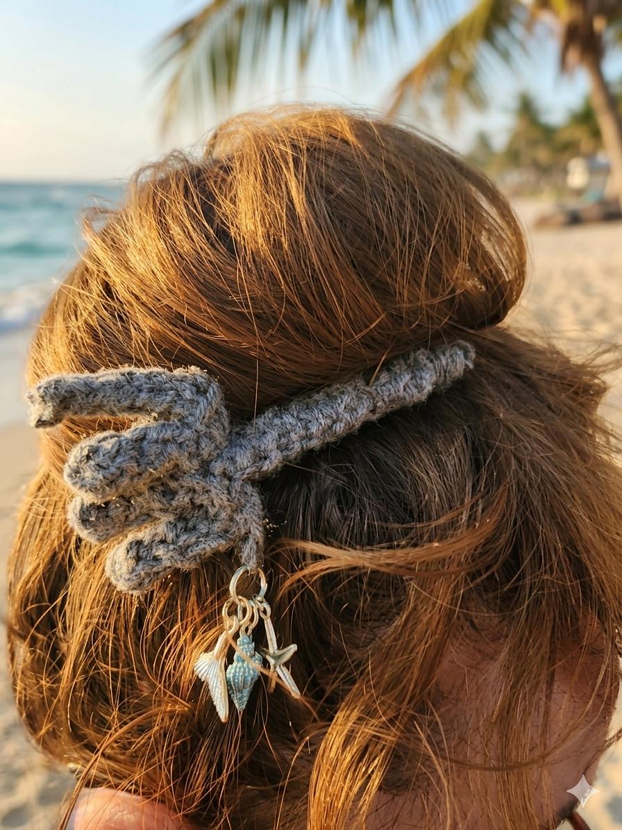 Mini Fork"Dinglehopper" hairclip/multipurposeclip