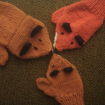 Little Fox Mittens