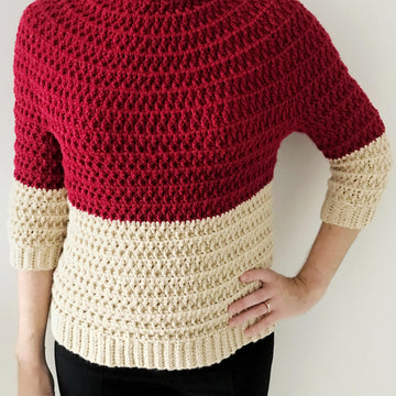 Raspberry Sherbet Pullover