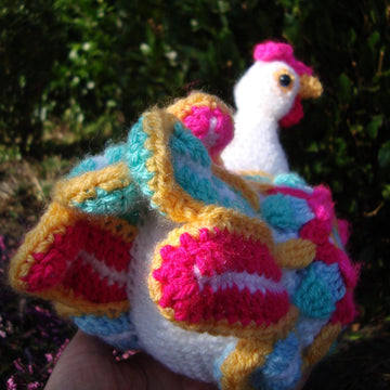 Flora and Grace, chicken sisters