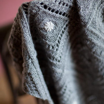 Cable and Lace Shawl and Afghan