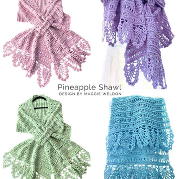 Pineapple Wrap Crochet Pattern