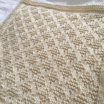 Criss Cross Diamond Blanket