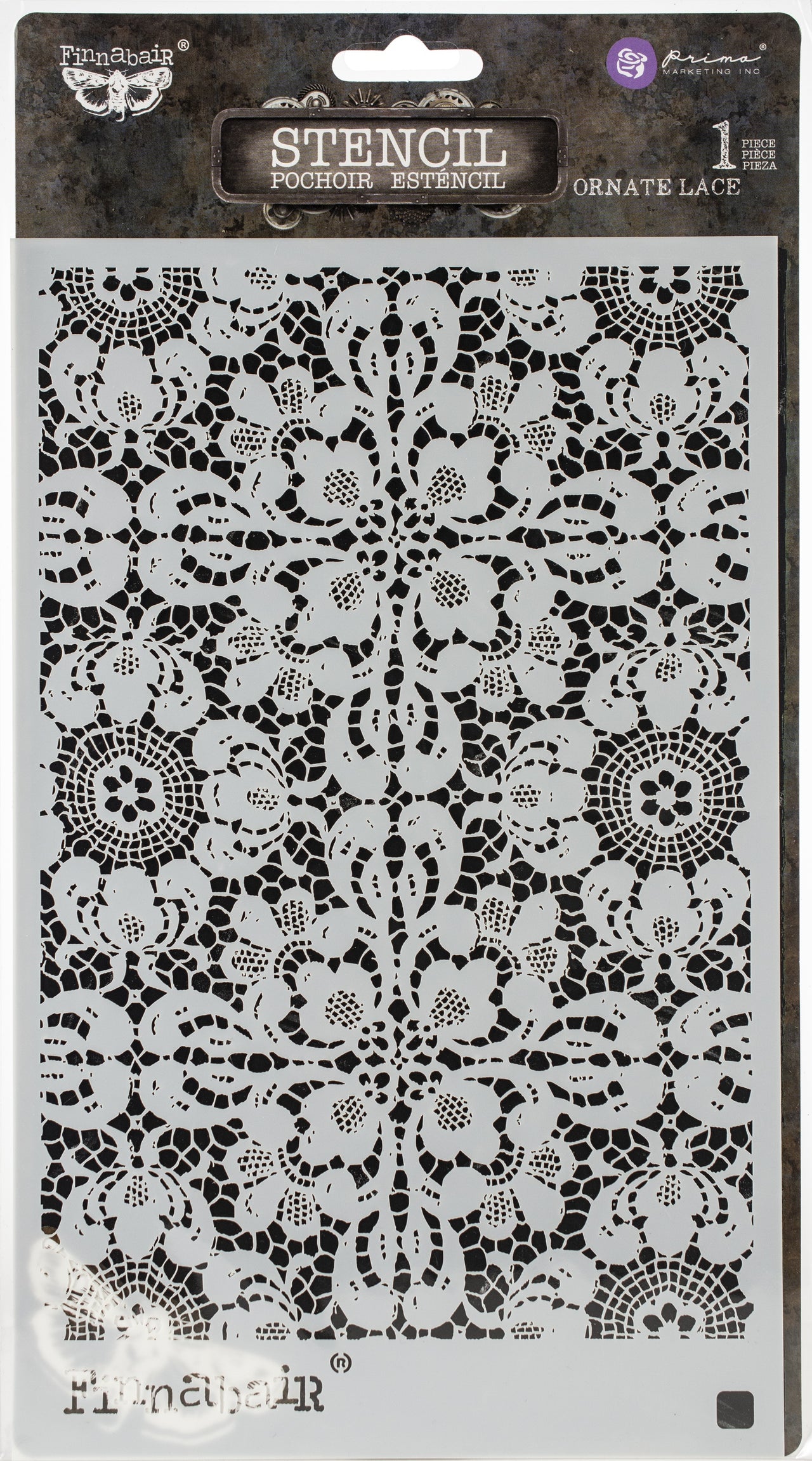 Prima Marketing Stencil 6"X9" - Ornate Lace
