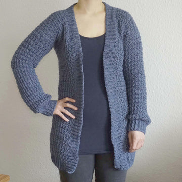 Häkelanleitung Strickjacke