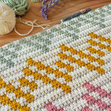 Chevron Tiles Blanket