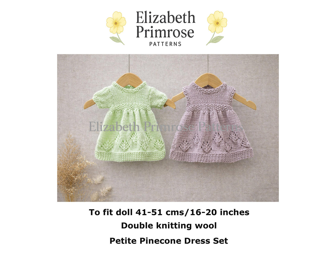 Petite Pinecone Dress Set P140