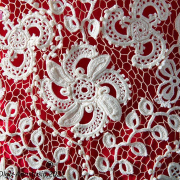 Irish lace cardigan