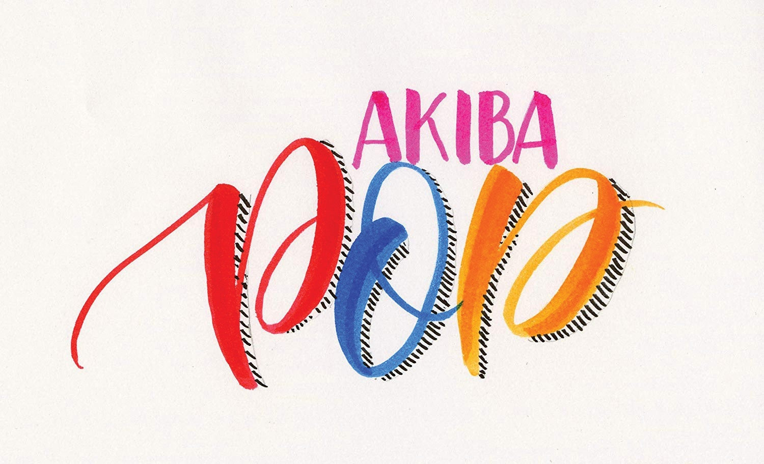ZIG Kuretake ZIG Fudebiyori Lettering Set - Akiba Pop