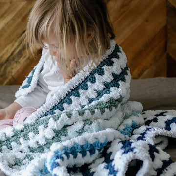 Tributary Baby Blanket
