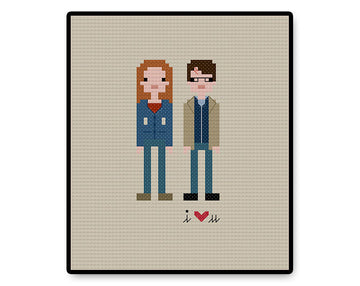Harry and Ginny In Love - PDF Cross Stitch Pattern