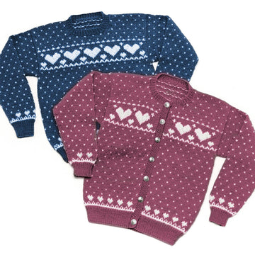 #15 Women's Heart Sweaters